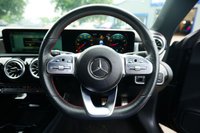 USED 2023 23 MERCEDES-BENZ CLA 1.3 CLA200 AMG Line (Executive) Shooting Brake 5dr Petrol 7G-DCT Euro 6 (s/s) (163 ps) COSMOS BLACK METALLIC PAINTWORK + REVERSE CAMERA + APPLE CARPLAY