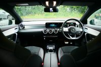 USED 2023 23 MERCEDES-BENZ CLA 1.3 CLA200 AMG Line (Executive) Shooting Brake 5dr Petrol 7G-DCT Euro 6 (s/s) (163 ps) COSMOS BLACK METALLIC PAINTWORK + REVERSE CAMERA + APPLE CARPLAY