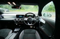 USED 2023 23 MERCEDES-BENZ CLA 1.3 CLA200 AMG Line (Executive) Shooting Brake 5dr Petrol 7G-DCT Euro 6 (s/s) (163 ps) COSMOS BLACK METALLIC PAINTWORK + REVERSE CAMERA + APPLE CARPLAY