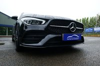 USED 2023 23 MERCEDES-BENZ CLA 1.3 CLA200 AMG Line (Executive) Shooting Brake 5dr Petrol 7G-DCT Euro 6 (s/s) (163 ps) COSMOS BLACK METALLIC PAINTWORK + REVERSE CAMERA + APPLE CARPLAY