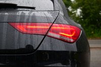 USED 2023 23 MERCEDES-BENZ CLA 1.3 CLA200 AMG Line (Executive) Shooting Brake 5dr Petrol 7G-DCT Euro 6 (s/s) (163 ps) COSMOS BLACK METALLIC PAINTWORK + REVERSE CAMERA + APPLE CARPLAY