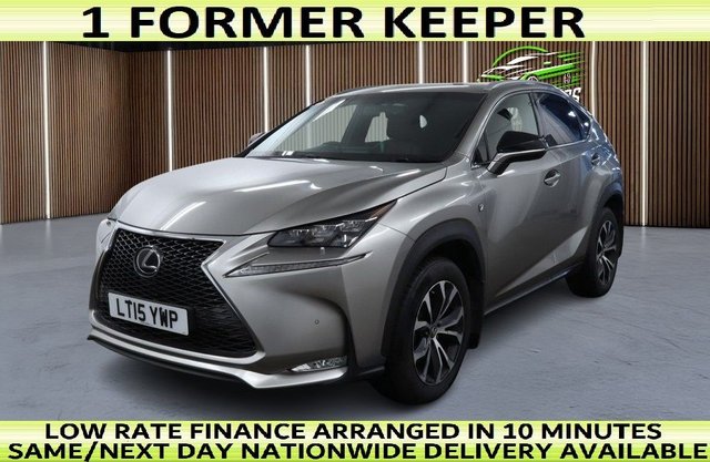 View our Lexus Nx 2.0 200t F Sport SUV 5dr Petrol Auto 4WD Euro 6 (238 ps)