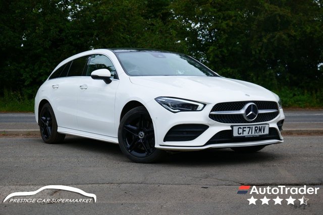 View our Mercedes-Benz Cla 1.3 CLA250e 15.6kWh AMG Line (Premium Plus) Shooting Brake 5dr Petrol Plug-in Hybrid 8G-DCT Euro 6 (s/s) (218 ps)