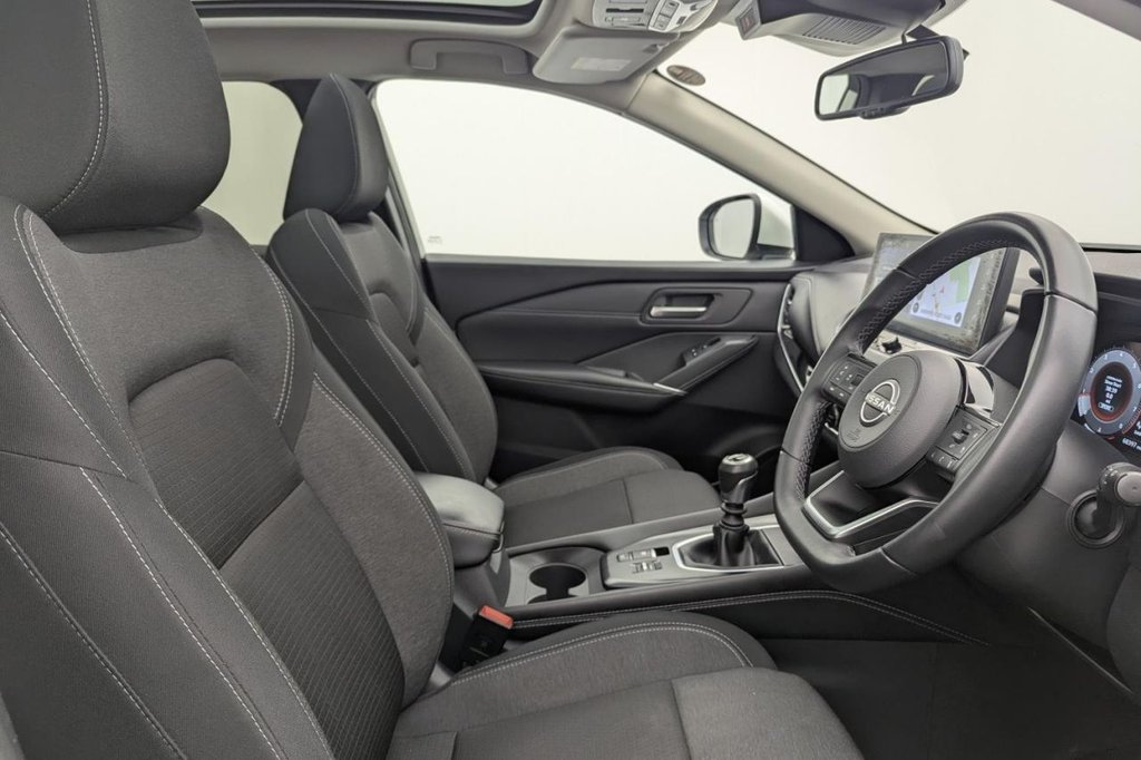 USED 2022 72 NISSAN QASHQAI 1.3 DIG-T MHEV N-Connecta SUV 5dr Petrol Hybrid Manual Euro 6 (s/s) (140 ps) Pan Roof, Car Play, Camera