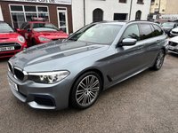 USED 2018 68 BMW 5 SERIES 2.0 520d M Sport Touring 5dr Diesel XDrive 4WD Auto Euro 6 (s/s) (190 ps) Stunning Vehicle - Privately Owned - Full BMW Dealership Service History - Satellite Navigation - Leather Interior With Heated Seats - &pound;5500 Of BMW Extras - 4WD - Comprehensive 6 Months Warranty (Option To Extend) - New 12 Months MOT - Climate - Cruise - M Sport Plus Package - Bluetooth - DAB - USB Connectivity - Upgraded 19" MSport Alloys - Upgraded Sound System - Park Sensors - Electric Windows/Power Fold Mirrors - Free 12 Months AA Cover - Independent 88 Point Pre Sale Health And Safety Check