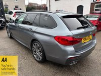 USED 2018 68 BMW 5 SERIES 2.0 520d M Sport Touring 5dr Diesel XDrive 4WD Auto Euro 6 (s/s) (190 ps) Stunning Vehicle - Privately Owned - Full BMW Dealership Service History - Satellite Navigation - Leather Interior With Heated Seats - &pound;5500 Of BMW Extras - 4WD - Comprehensive 6 Months Warranty (Option To Extend) - New 12 Months MOT - Climate - Cruise - M Sport Plus Package - Bluetooth - DAB - USB Connectivity - Upgraded 19" MSport Alloys - Upgraded Sound System - Park Sensors - Electric Windows/Power Fold Mirrors - Free 12 Months AA Cover - Independent 88 Point Pre Sale Health And Safety Check