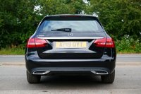 USED 2019 19 MERCEDES-BENZ C-CLASS 1.5 C200 MHEV EQ Boost Sport Estate 5dr Petrol G-Tronic+ Euro 6 (s/s) (198 ps) OBSIDIAN BLACK METALLIC PAINTWORK + REVERSE CAMERA + HEATED SEATS + DAB