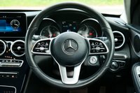 USED 2019 19 MERCEDES-BENZ C-CLASS 1.5 C200 MHEV EQ Boost Sport Estate 5dr Petrol G-Tronic+ Euro 6 (s/s) (198 ps) OBSIDIAN BLACK METALLIC PAINTWORK + REVERSE CAMERA + HEATED SEATS + DAB