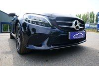 USED 2019 19 MERCEDES-BENZ C-CLASS 1.5 C200 MHEV EQ Boost Sport Estate 5dr Petrol G-Tronic+ Euro 6 (s/s) (198 ps) OBSIDIAN BLACK METALLIC PAINTWORK + REVERSE CAMERA + HEATED SEATS + DAB