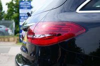 USED 2019 19 MERCEDES-BENZ C-CLASS 1.5 C200 MHEV EQ Boost Sport Estate 5dr Petrol G-Tronic+ Euro 6 (s/s) (198 ps) OBSIDIAN BLACK METALLIC PAINTWORK + REVERSE CAMERA + HEATED SEATS + DAB