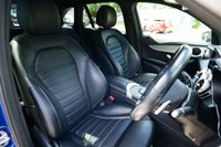 USED 2022 22 MERCEDES-BENZ GLC 2.0 GLC300e 13.5kWh AMG Line (Premium) SUV 5dr Petrol Plug-in Hybrid G-Tronic+ 4MATIC Euro 6 (s/s) (333 ps) SPECTRAL BLUE METALLIC PAINTWORK + APPLE CARPLAY + VIRTUAL COCKPIT