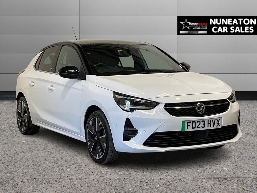 USED 2023 23 VAUXHALL Corsa Electric 50kWh Ultimate Hatchback 5dr Electric Auto (136 ps) one owner from new