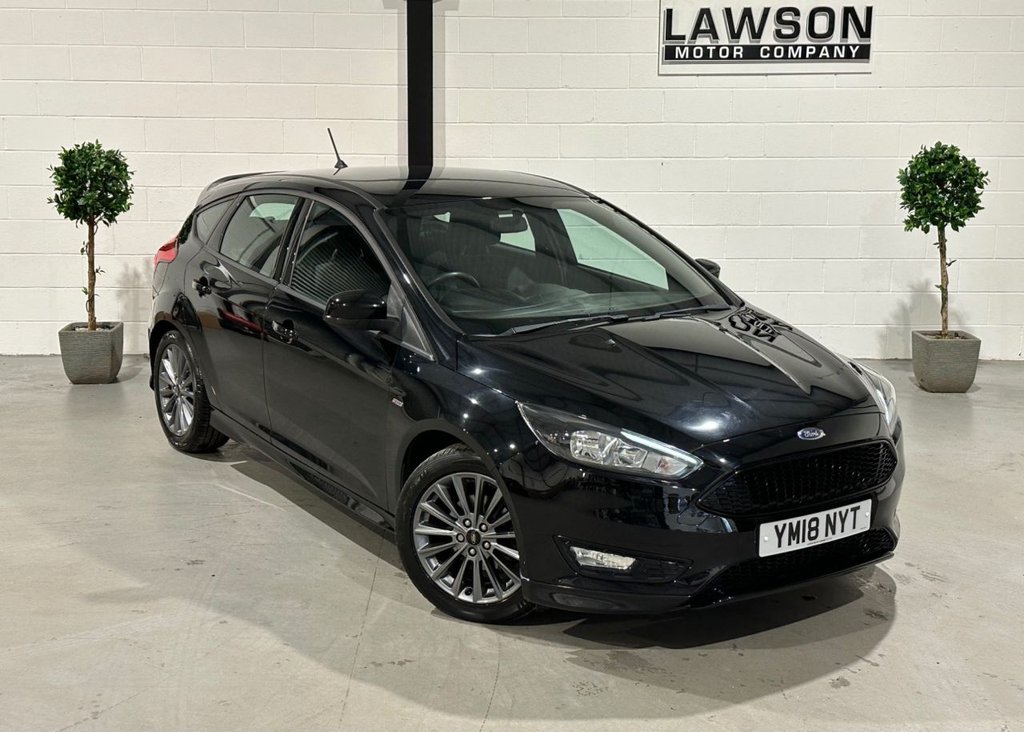 USED 2018 18 FORD FOCUS 1.0T EcoBoost ST-Line Hatchback 5dr Petrol Manual Euro 6 (s/s) (140 ps) 