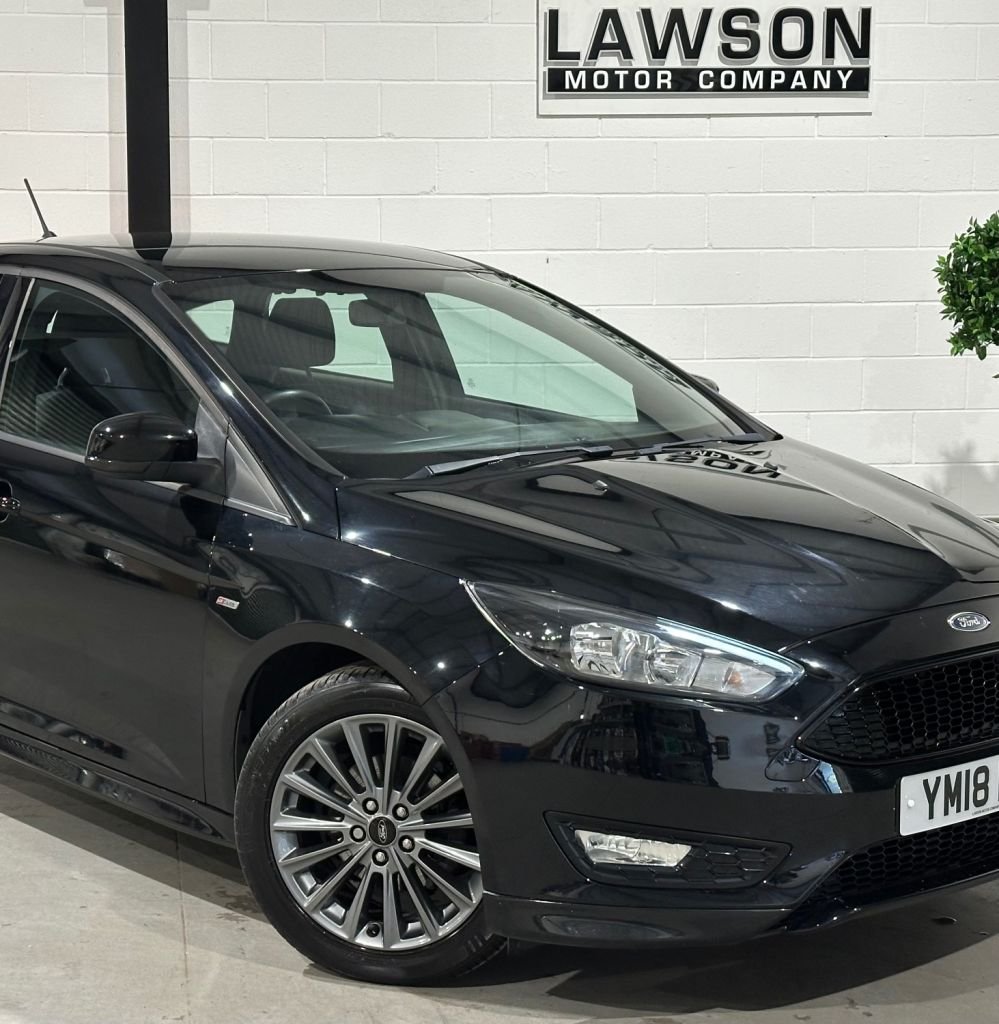 USED 2018 18 FORD FOCUS 1.0T EcoBoost ST-Line Hatchback 5dr Petrol Manual Euro 6 (s/s) (140 ps) 