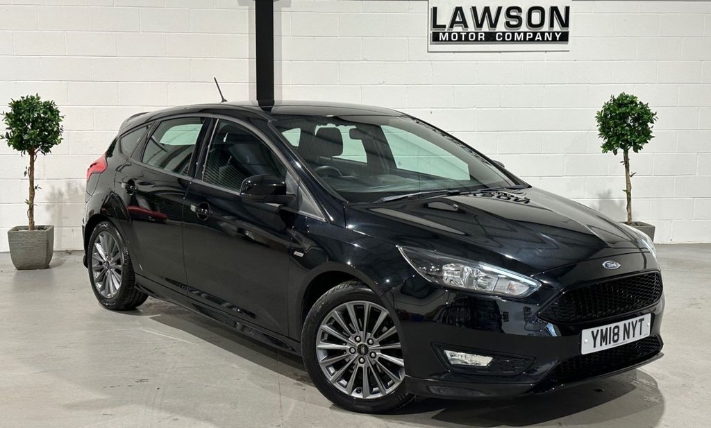 USED 2018 18 FORD FOCUS 1.0T EcoBoost ST-Line Hatchback 5dr Petrol Manual Euro 6 (s/s) (140 ps) 