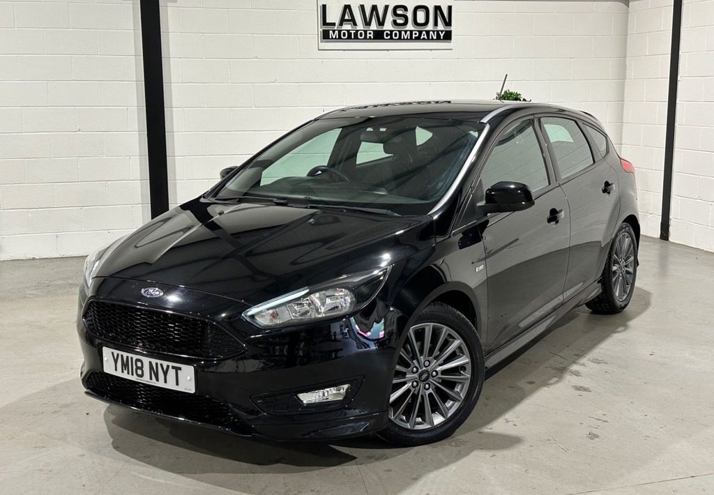USED 2018 18 FORD FOCUS 1.0T EcoBoost ST-Line Hatchback 5dr Petrol Manual Euro 6 (s/s) (140 ps) 