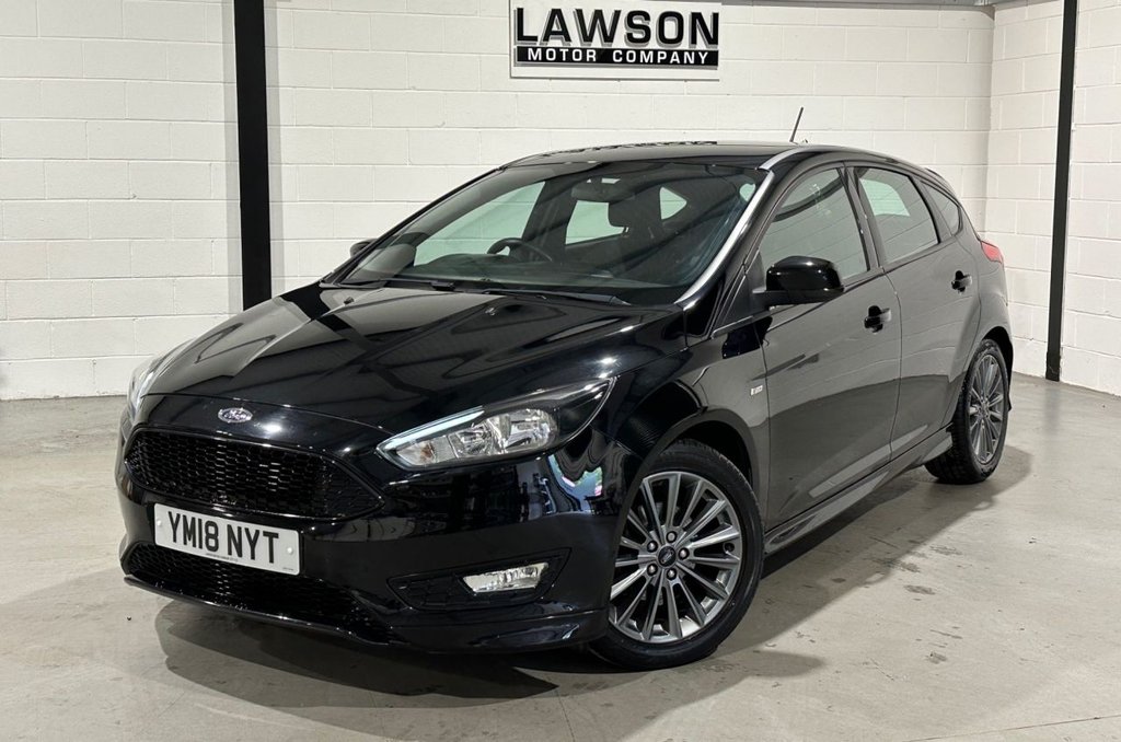 USED 2018 18 FORD FOCUS 1.0T EcoBoost ST-Line Hatchback 5dr Petrol Manual Euro 6 (s/s) (140 ps) 