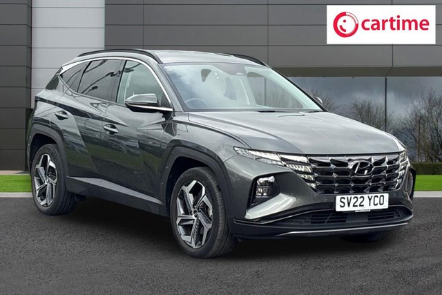 View our Hyundai Tucson 1.6 h T-GDi Premium SUV 5dr Petrol Hybrid Auto Euro 6 (s/s) (230 ps) Rear View Camera, Front / Rear Parking Sensors, Android Auto / Apple CarPlay, Heated Front Seats, Heated Steering Wheel