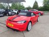USED 2021 71 PORSCHE 718 BOXSTER 4.0 GTS Convertible 2dr Petrol PDK Euro 6 (s/s) (400 ps) 2 KEYS, SERVICE HISTORY, REVERSE CAMERA, HEATED SEATS, PARKING SENSORS, SAT NAV, BLUETOOTH, AIR CON, USB