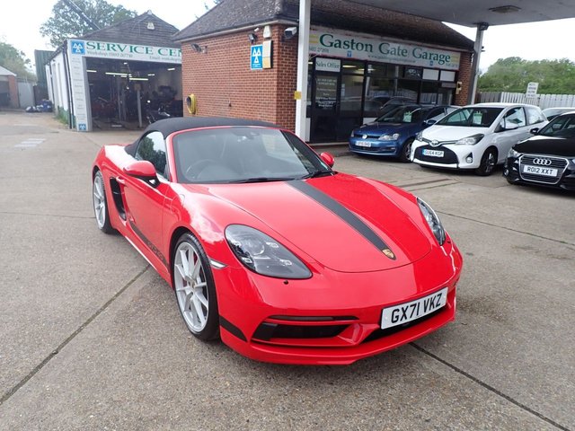 View our PORSCHE 718 BOXSTER
