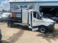 USED 2021 71 MERCEDES-BENZ SPRINTER 315CDI TIPPER RWD L3 EURO 6 150bhp WITH TOOL STORAGE LOCK BOX 6 MONTHS WARRANTY, FULL MOT, PX WELCOME, FINANCE ARRANGED