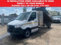 USED 2021 71 MERCEDES-BENZ SPRINTER 315CDI TIPPER RWD L3 EURO 6 150bhp WITH TOOL STORAGE LOCK BOX 6 MONTHS WARRANTY, FULL MOT, PX WELCOME, FINANCE ARRANGED