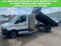 USED 2021 71 MERCEDES-BENZ SPRINTER 315CDI TIPPER RWD L3 EURO 6 150bhp WITH TOOL STORAGE LOCK BOX 6 MONTHS WARRANTY, FULL MOT, PX WELCOME, FINANCE ARRANGED