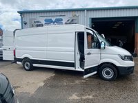USED 2021 71 VOLKSWAGEN CRAFTER 2.0 TDI LWB Hi ROOF EURO 6 (140Bhp) FRIDGE VAN, LOTS OF EXTRAS 6 MNTH WARRANTY, FULL MOT, JUST BEEN SERVICED