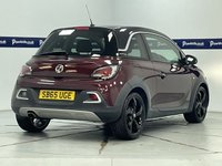 USED 2015 65 VAUXHALL ADAM 1.4i ROCKS Hatchback 3dr Petrol Manual Euro 6 (87 ps) - AA INSPECTED )PRIVACY GLASS- 9 STAMP HISTORY)