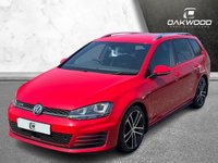 USED 2015 65 VOLKSWAGEN GOLF 2.0 TDI BlueMotion Tech GTD (Nav) Estate 5dr Diesel Manual Euro 6 (s/s) (184 ps) VW SERVICE HISTORY + 2 OWNERS + LOW MILES + 180 BHP