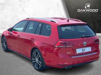 USED 2015 65 VOLKSWAGEN GOLF 2.0 TDI BlueMotion Tech GTD (Nav) Estate 5dr Diesel Manual Euro 6 (s/s) (184 ps) VW SERVICE HISTORY + 2 OWNERS + LOW MILES + 180 BHP