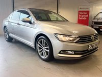 USED 2017 66 VOLKSWAGEN PASSAT 2.0 TDI BlueMotion Tech GT Saloon 4dr Diesel Manual Euro 6 (s/s) (150 ps) 