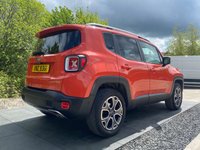 USED 2016 JEEP RENEGADE 2.0 MultiJetII Limited SUV 5dr Diesel Auto 4WD Euro 6 (s/s) (140 ps) EXCELLENT SERVICE RECORD- MASSIVE SPEC - 6 MONTHS WARRANTY -