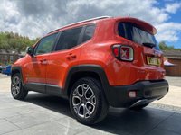 USED 2016 JEEP RENEGADE 2.0 MultiJetII Limited SUV 5dr Diesel Auto 4WD Euro 6 (s/s) (140 ps) EXCELLENT SERVICE RECORD- MASSIVE SPEC - 6 MONTHS WARRANTY -