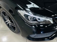 USED 2018 68 MERCEDES-BENZ CLA 2.1 CLA220d AMG Line Coupe 4dr Diesel 7G-DCT Euro 6 (s/s) (177 ps) Cosmos Black | Black Alcantara Interior | Glass Panoramic Roof | Media/Nav Screen | Night Pack | ULEZ OK