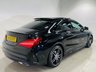 USED 2018 68 MERCEDES-BENZ CLA 2.1 CLA220d AMG Line Coupe 4dr Diesel 7G-DCT Euro 6 (s/s) (177 ps) Cosmos Black | Black Alcantara Interior | Glass Panoramic Roof | Media/Nav Screen | Night Pack | ULEZ OK