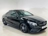 USED 2018 68 MERCEDES-BENZ CLA 2.1 CLA220d AMG Line Coupe 4dr Diesel 7G-DCT Euro 6 (s/s) (177 ps) Cosmos Black | Black Alcantara Interior | Glass Panoramic Roof | Media/Nav Screen | Night Pack | ULEZ OK