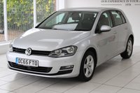 USED 2016 65 VOLKSWAGEN GOLF 1.4 TSI BlueMotion Tech Match Hatchback 5dr Petrol Manual Euro 6 (s/s) (125 ps) 