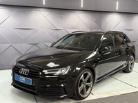 USED 2017 17 AUDI A4 AVANT 2.0 TDI Black Edition Estate 5dr Diesel Manual Euro 6 (s/s) (150 ps) 