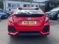 USED 2019 19 HONDA CIVIC 1.0 VTEC Turbo SR Hatchback 5dr Petrol CVT Euro 6 (s/s) (126 ps) 