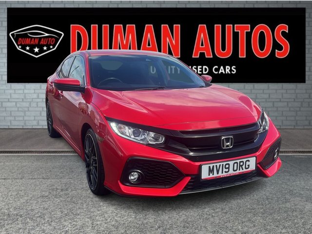 View our Honda Civic 1.0 VTEC Turbo SR Hatchback 5dr Petrol CVT Euro 6 (s/s) (126 ps)