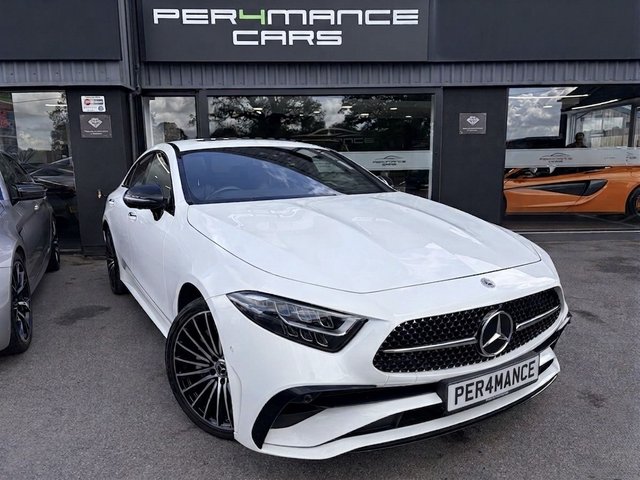 View our Mercedes-Benz Cls Class 2.0 CLS300dh MHEV AMG Line Night Edition (Premium Plus) Coupe 4dr Diesel Hybrid G-Tronic 4MATIC Euro 6 (s/s) (285 ps)