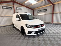 USED 2017 17 VOLKSWAGEN CADDY 2.0 TDI C20 BlueMotion Tech Startline Panel Van 5dr Diesel Manual SWB Euro 6 (s/s) (102 ps) * WOLFSBURG VANS CONVERSION *
