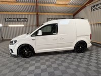 USED 2017 17 VOLKSWAGEN CADDY 2.0 TDI C20 BlueMotion Tech Startline Panel Van 5dr Diesel Manual SWB Euro 6 (s/s) (102 ps) * WOLFSBURG VANS CONVERSION *