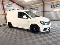 USED 2017 17 VOLKSWAGEN CADDY 2.0 TDI C20 BlueMotion Tech Startline Panel Van 5dr Diesel Manual SWB Euro 6 (s/s) (102 ps) * WOLFSBURG VANS CONVERSION *