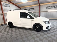 USED 2017 17 VOLKSWAGEN CADDY 2.0 TDI C20 BlueMotion Tech Startline Panel Van 5dr Diesel Manual SWB Euro 6 (s/s) (102 ps) * WOLFSBURG VANS CONVERSION *