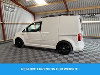 USED 2017 17 VOLKSWAGEN CADDY 2.0 TDI C20 BlueMotion Tech Startline Panel Van 5dr Diesel Manual SWB Euro 6 (s/s) (102 ps) * WOLFSBURG VANS CONVERSION *