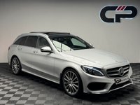 USED 2017 17 MERCEDES-BENZ C-CLASS 2.1 C250d AMG Line (Premium Plus) Estate 5dr Diesel G-Tronic+ Euro 6 (s/s) (204 ps) PAN ROOF|REV CAM|BURMESTER