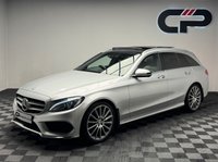 USED 2017 17 MERCEDES-BENZ C-CLASS 2.1 C250d AMG Line (Premium Plus) Estate 5dr Diesel G-Tronic+ Euro 6 (s/s) (204 ps) PAN ROOF|REV CAM|BURMESTER