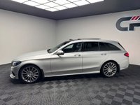 USED 2017 17 MERCEDES-BENZ C-CLASS 2.1 C250d AMG Line (Premium Plus) Estate 5dr Diesel G-Tronic+ Euro 6 (s/s) (204 ps) PAN ROOF|REV CAM|BURMESTER